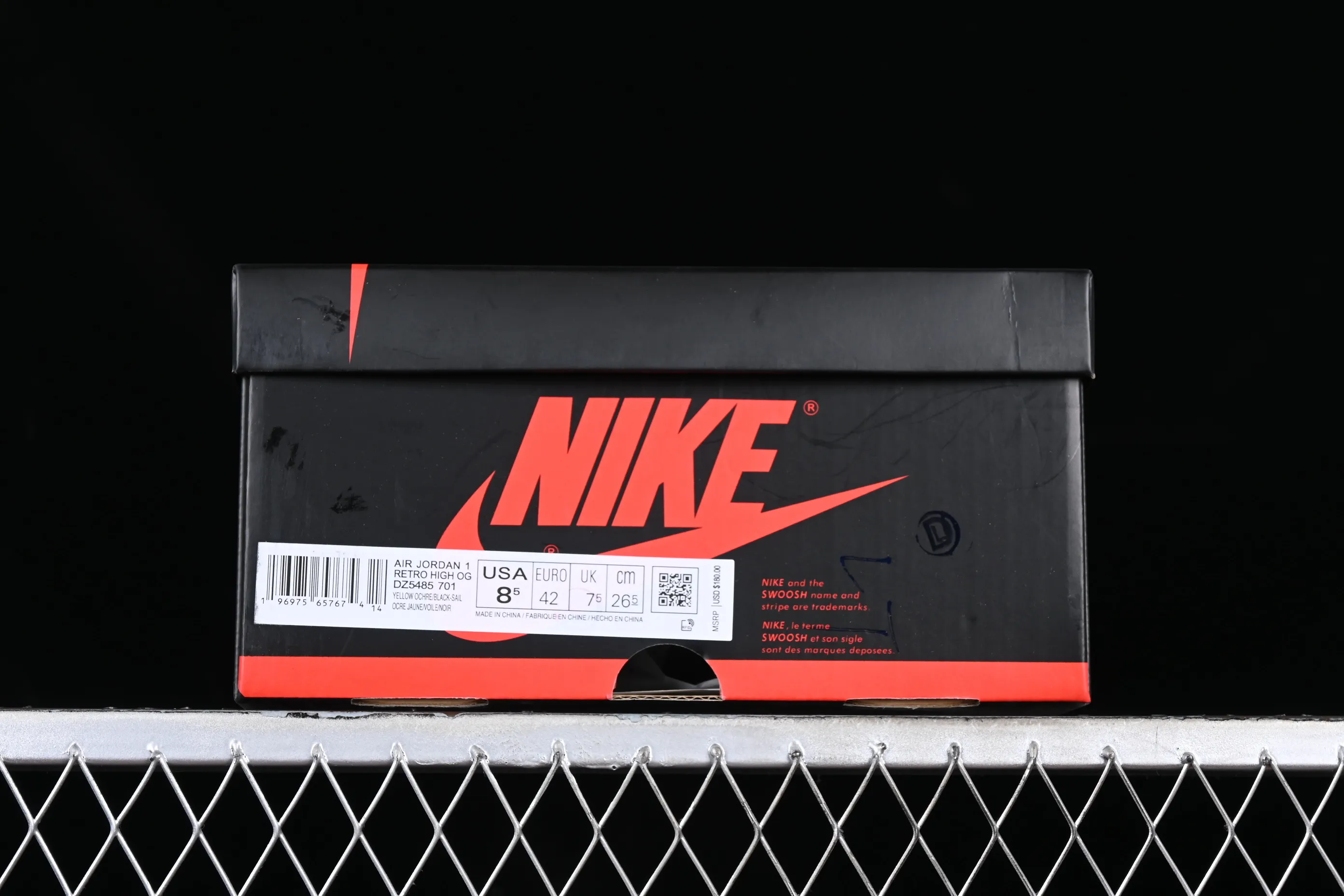 All categories Air Jordan Jordan series basketball shoes Air Jordan 1 High Air Jordan 1 High OG "Yellow Ocher" AJ1 Joe 1 earthy yellow high-top basketball shoes DZ5485-701